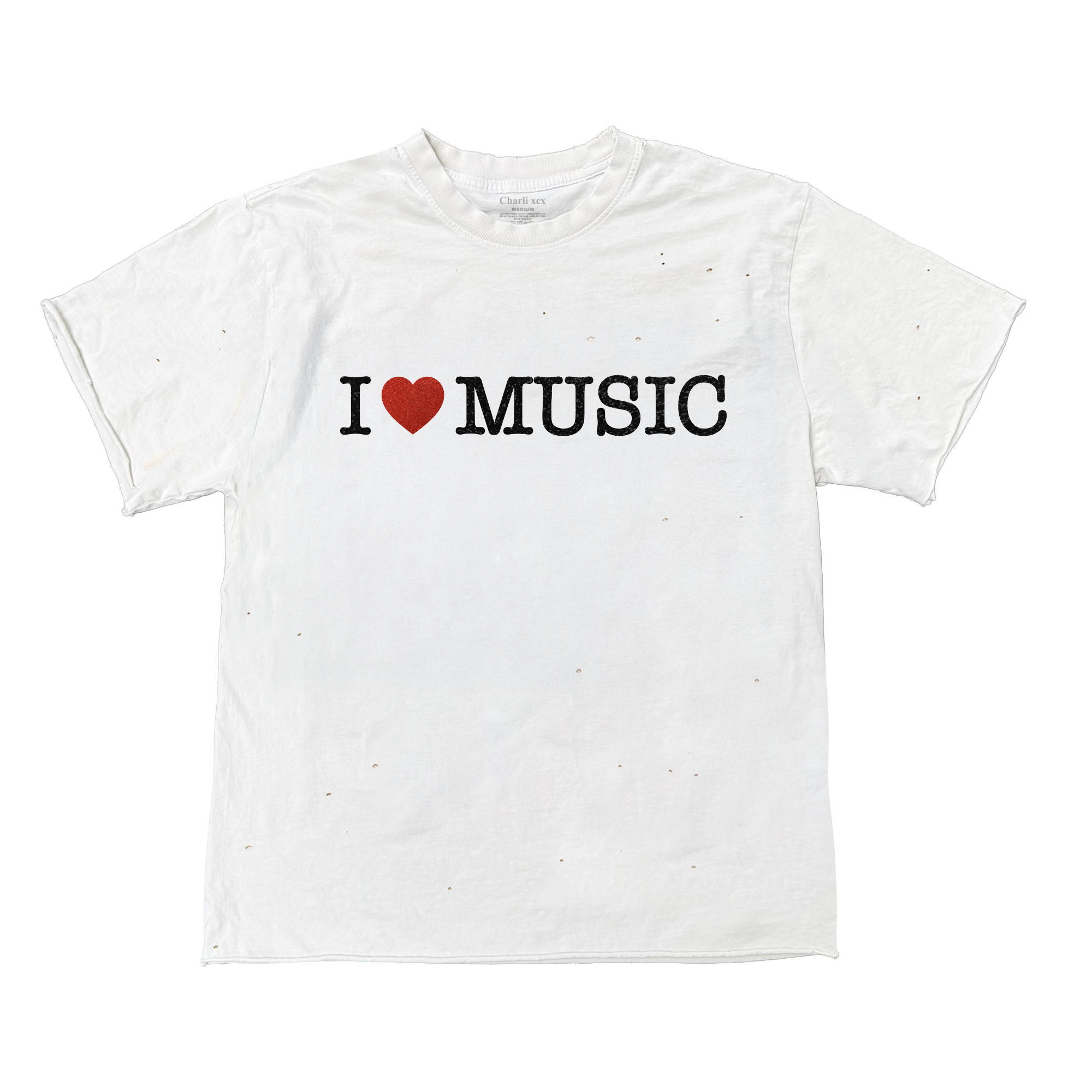 I ❤ MUSIC TEE – charli xcx US store
