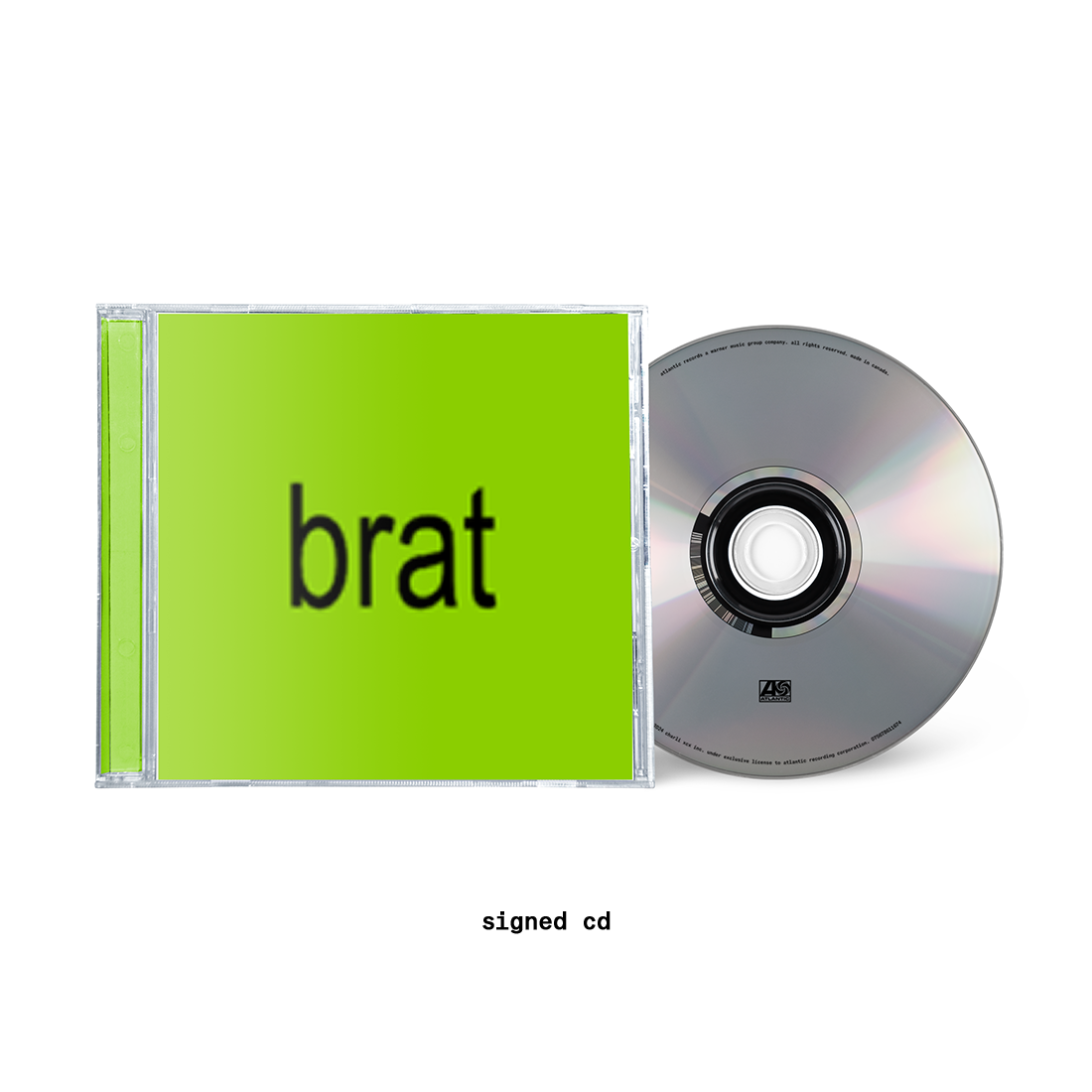 BRAT (signed cd)