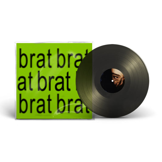 BRAT (limited edition clear sleeve over translucent black vinyl)