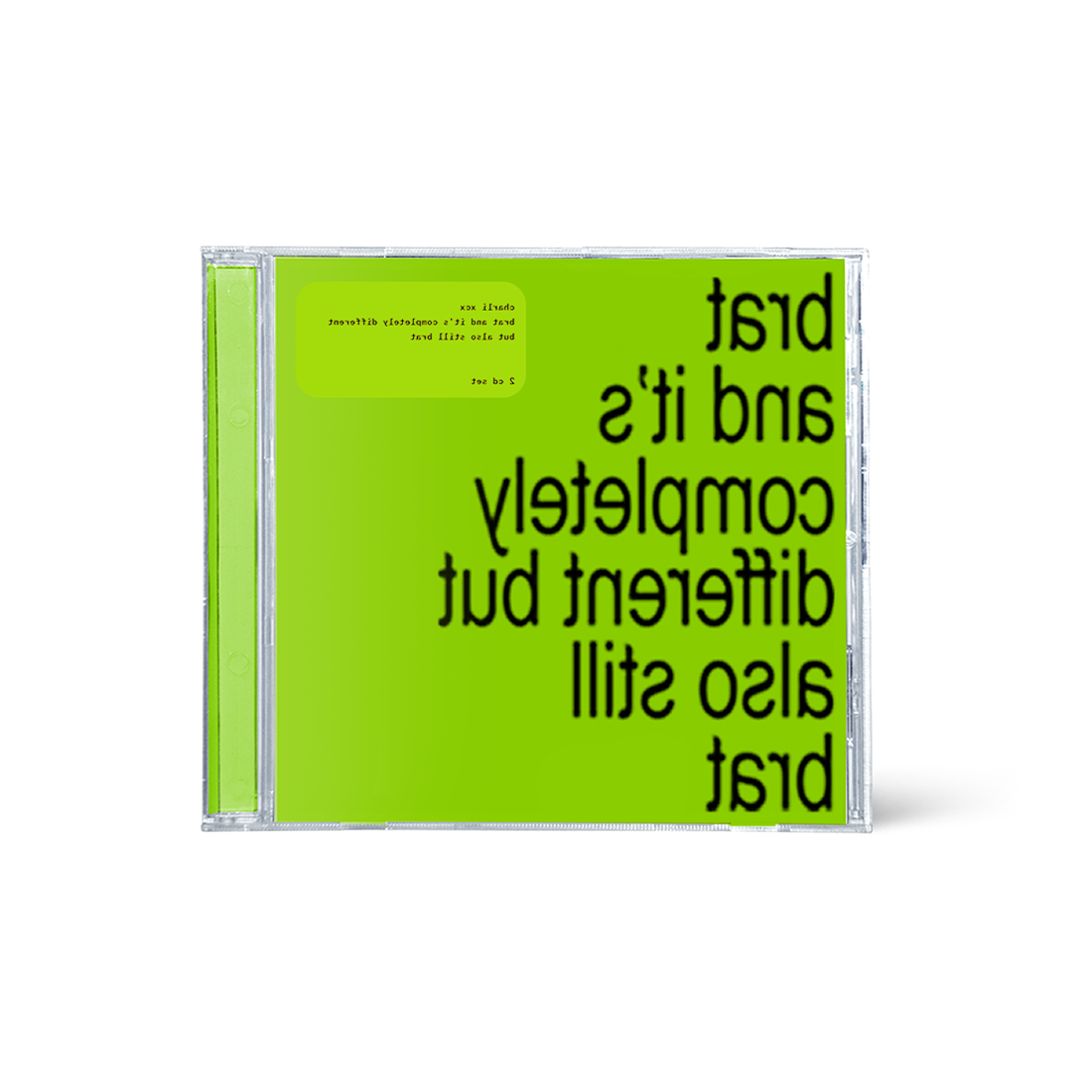 Brat and it’s completely different but also still brat (2 cd set Brat and it’s completely different but also still brat (2 cd set