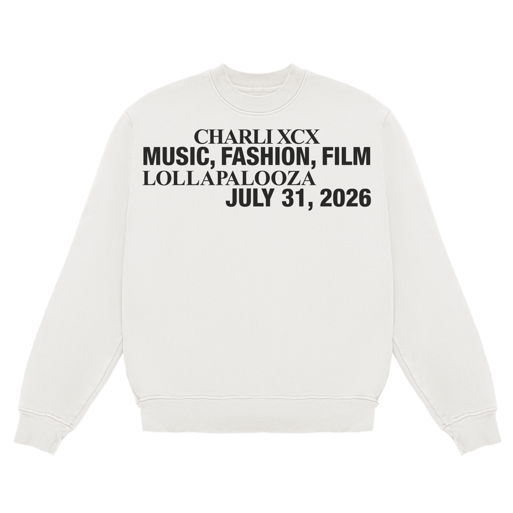 Music, Fashion, Film Lolla Crewneck