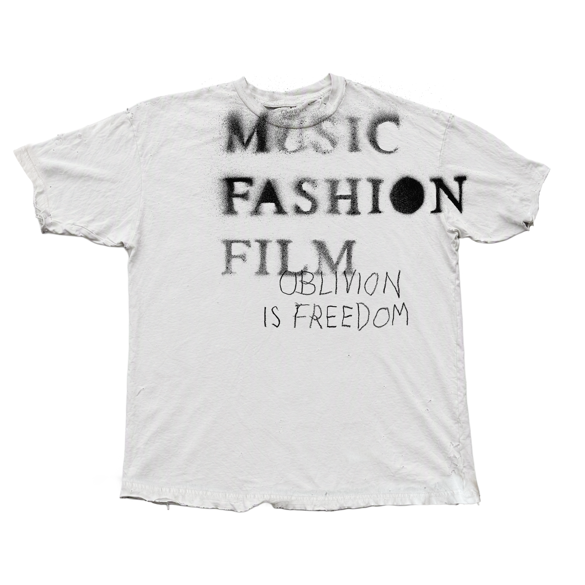 WHITE MFF OIF TOUR TEE